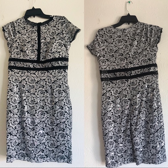 Scarlet Petite Lace Dress - Picture 3 of 8